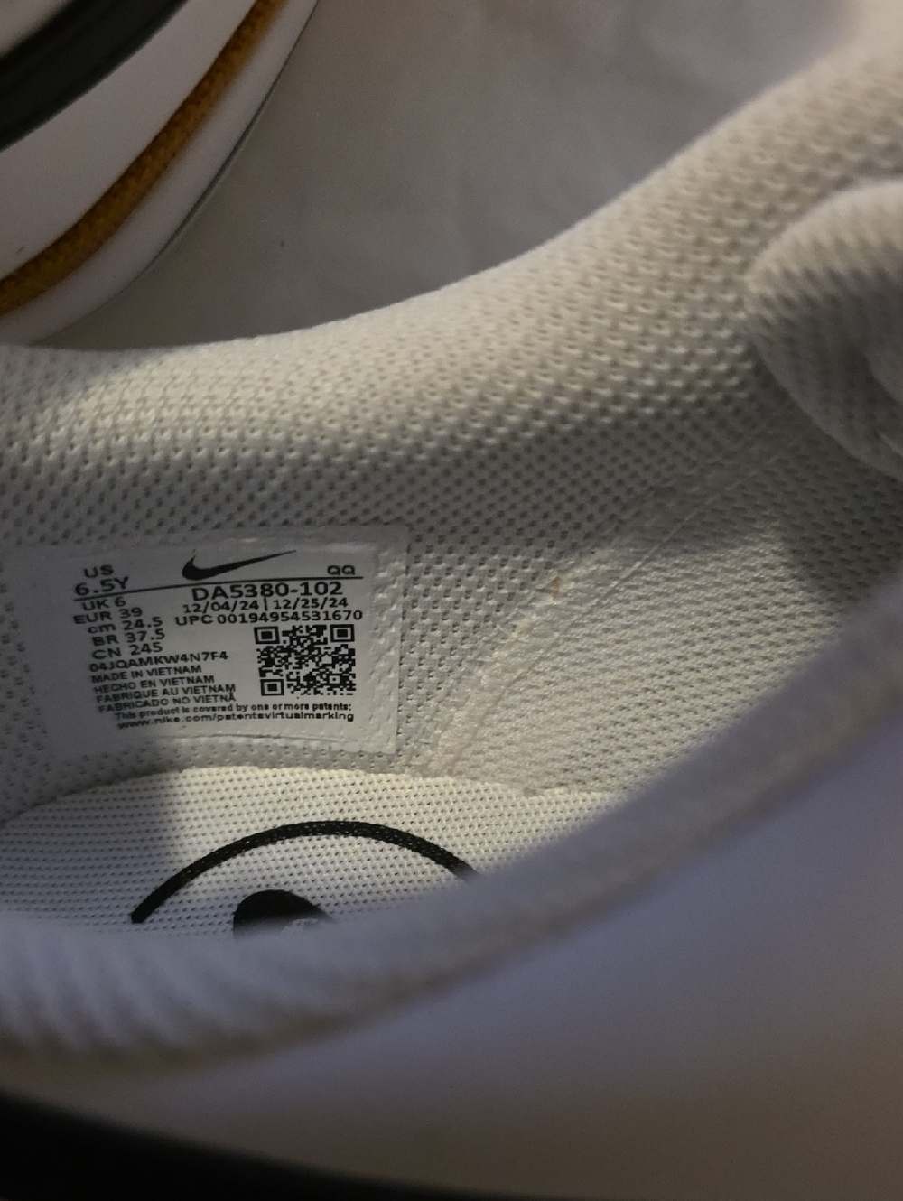 Nike Court Legacy Big Girls 6.5/womens 8 - Picture 8 of 14